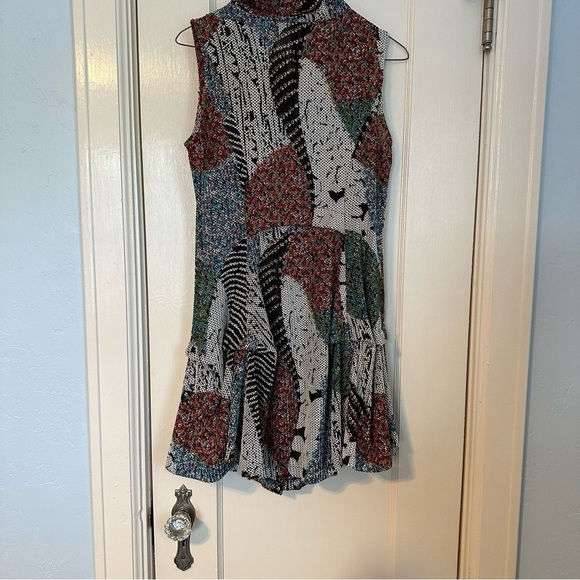 IC by Connie K Tunic Vest Loose Knit Multicolor Longline Sleeveless Gray Size S - Picture 4 of 11